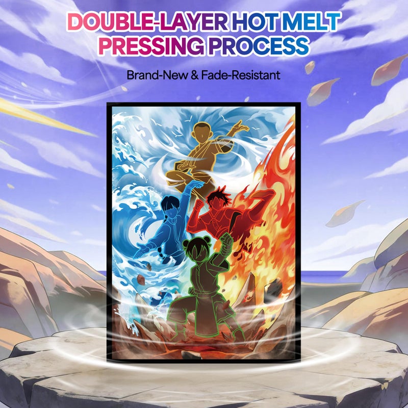 UAONO MTG Card Sleeves - 100 Count Standard Size Matte Art Sleeve, Smooth Shuffling & Ultra Clear Protection, for Magic The Gathering(Chinese Style) - Image 2
