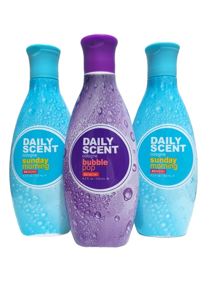 Bench 3 Piece Daily Scent Cologne Set