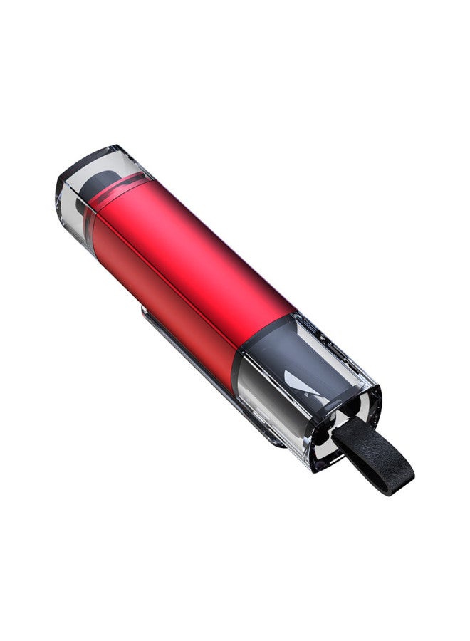 Yomo Car Safety Hammer With Test Glass - Multi-function Tungsten Steel Emergency Escape Hammer A4 Red