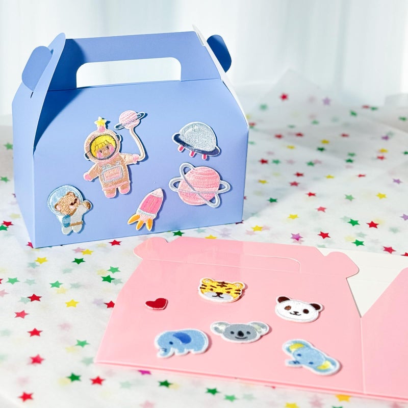 UnicoPak 30 Pack Pink Gable Treat Boxes Party Favor Boxes, Goodie Bag Boxes for Treats Cookies Candies, Ideal for Birthday, Pink Party Favors, Baby Shower, Valentine's Day â€“ 6.5x3.5x3.5 Inches - Image 3