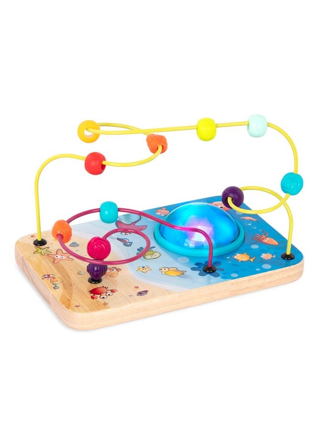 B. toys- A-Mazing Seas- Developmental Toy- Bead Maze - Musical Wire Maze - Sounds & Lights - Toy Maze for Toddlers, Kids - 12 Months + - Image 1
