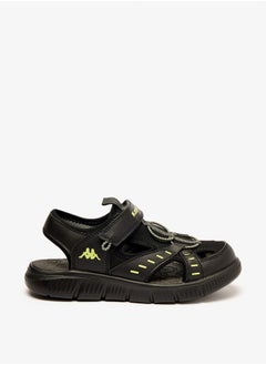 Kappa Boys' Strappy Sandals with Hook and Loop Closure  - Image 3