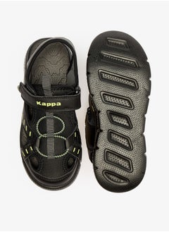 Kappa Boys' Strappy Sandals with Hook and Loop Closure  - Image 4