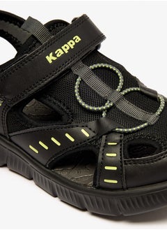Kappa Boys' Strappy Sandals with Hook and Loop Closure  - Image 5