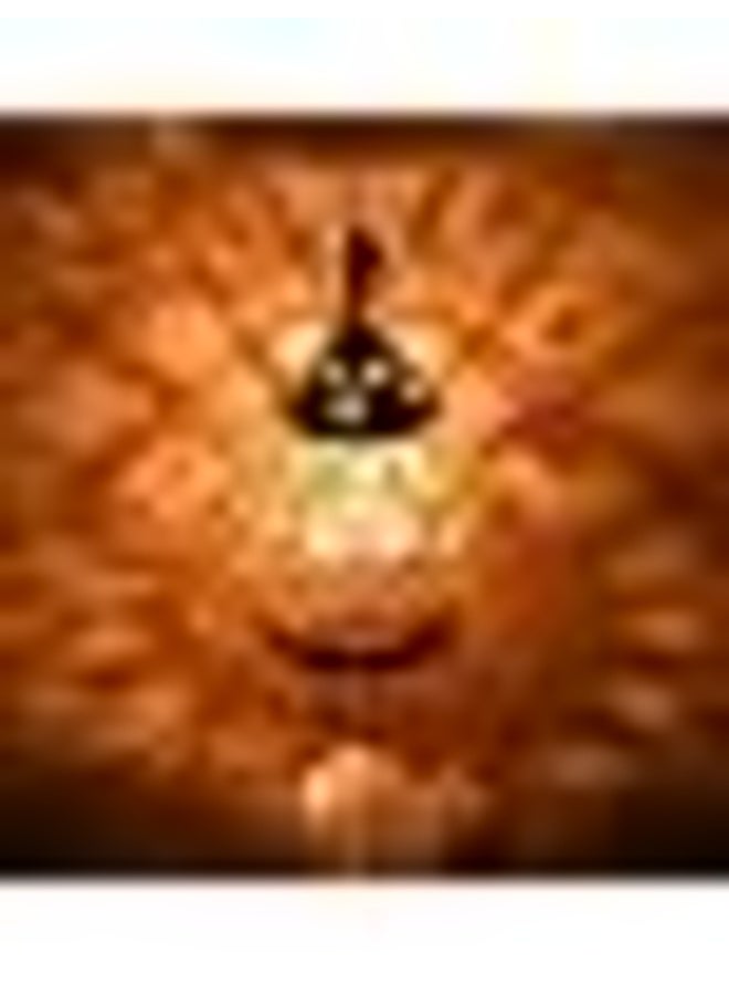 Collectible India Akhand Diya for Puja | Diyas Decorative Brass Crystal Oil Lamp | Diwali Decoration Item - Lantern Oval Shape Diwali Gifts | Return Gift | Home Decor Puja Lamp - Image 4