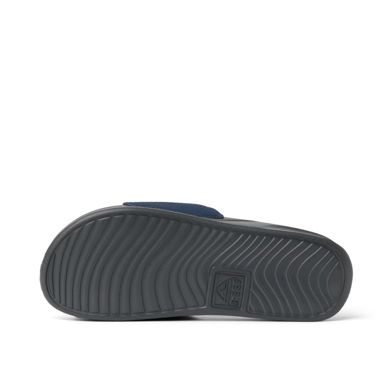 Reef One Slide Mens Sandal, Lightweight & Water Friendly, Navy/White, 12 - Image 5