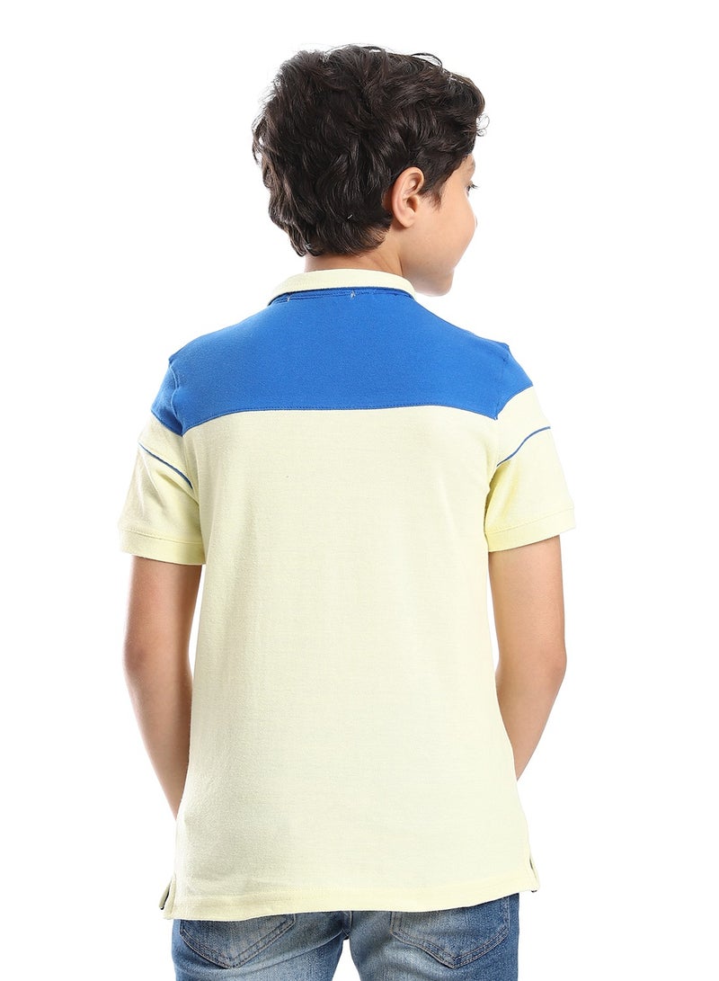 Caesar Boys Collared Neck Polo Shirt - Image 4