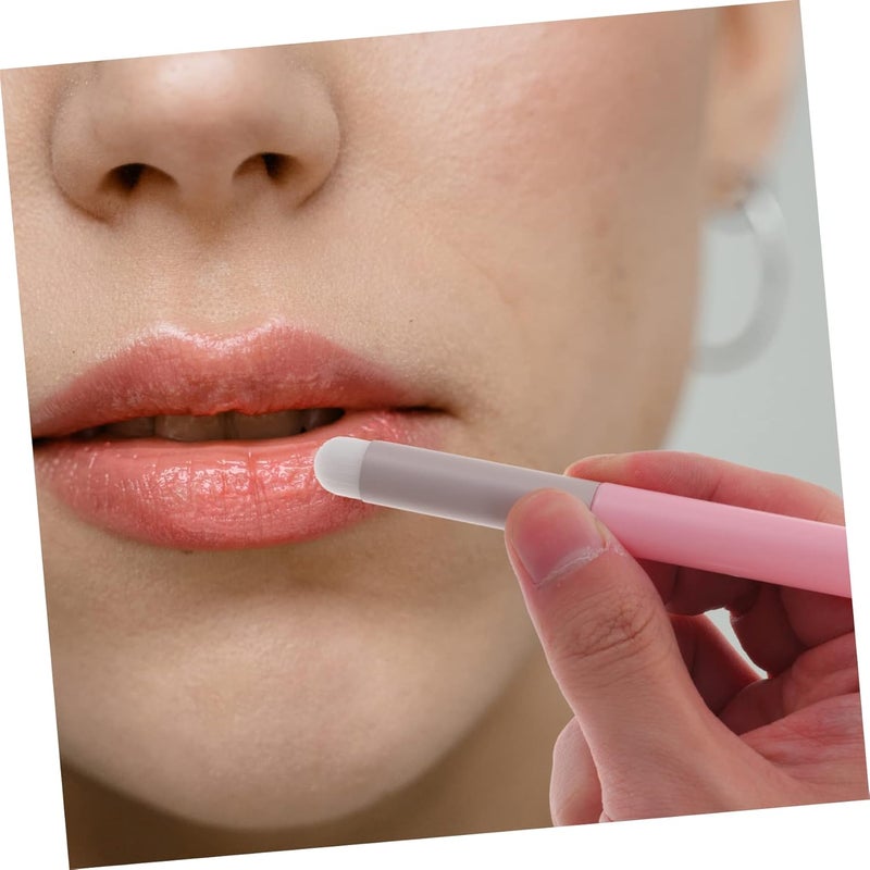 8Pcs Lip Makeup Brush Ergonomic Lip Gloss Applicator Wand Multi Purpose Concealer Eyeshadow Brush Travel Friendly Design for Application and Glamorous Looks - Image 3
