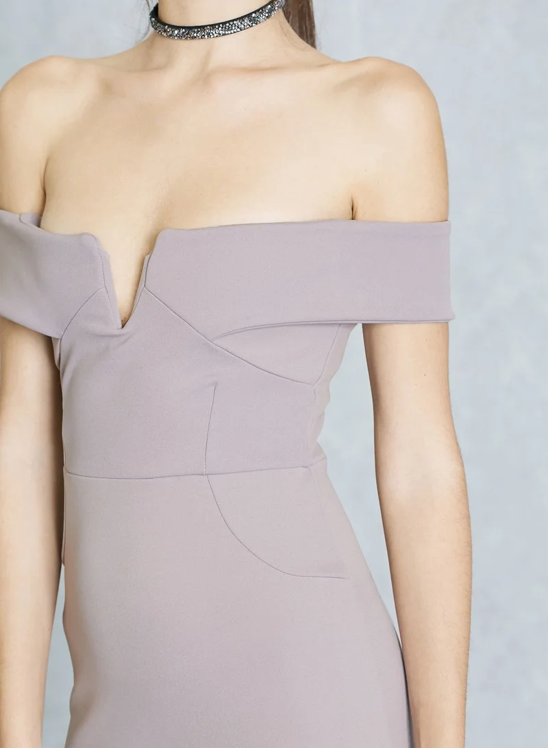 Missguided Bardot Bodycon Dress