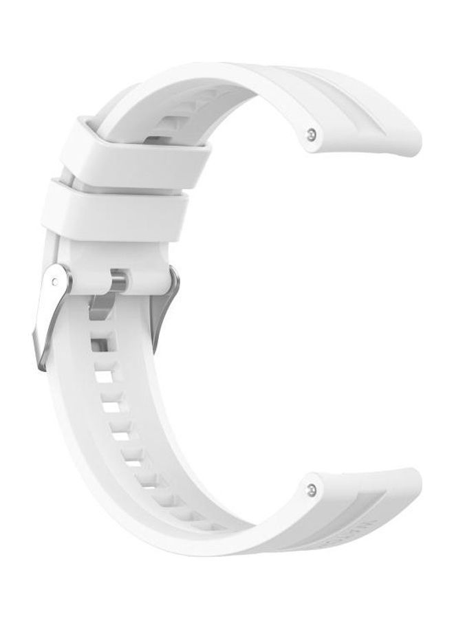 Silicone Replacement Strap For Huawei Watch 3 / Pro White - Image 2