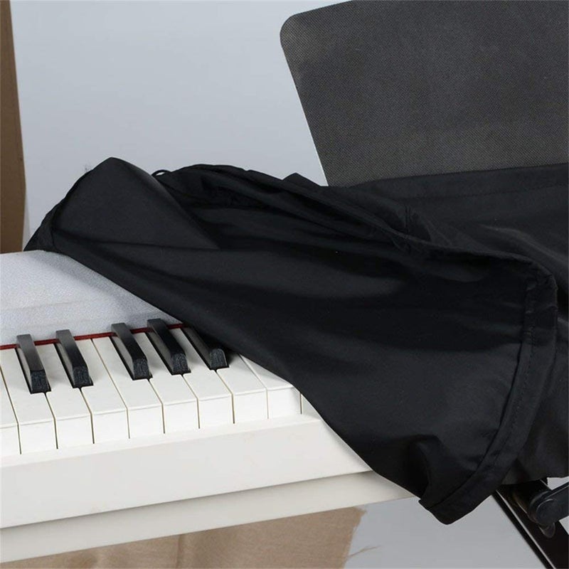 Ruibo 61 Key Keyboard Cover / Waterproof Electronic Piano Keyboard Dust Cover with Drawstring made of 420D Oxford / 61 Key Music Keyboard Cover - Image 2