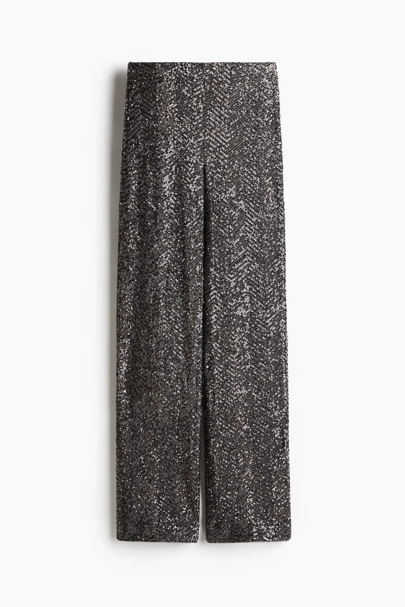 H&M Sequined trousers