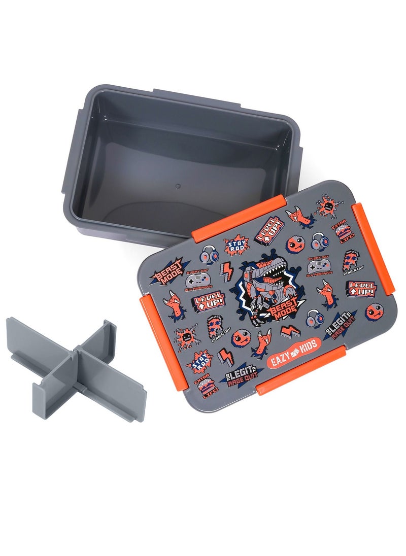 Eazy Kids Eazy Kids Lunch Box Gen Z-Grey 850ml  - Image 4