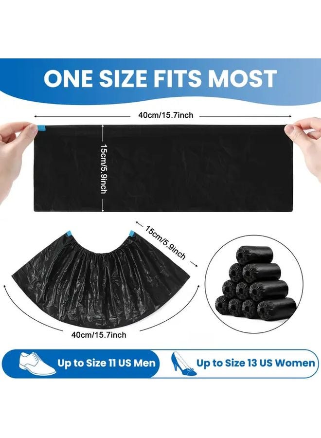 40pcs Thickened Non Slip Shoe Covers Waterproof Elastic Boot Covers For Indoor Outdoor - Image 4