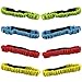 ZXSWEET 8PCS 3Legged Race Bands Elastic Tie Rope with 4 Assorted Colors Perfect for Relay Race Game Carnival Field Day Backyard - Image 2