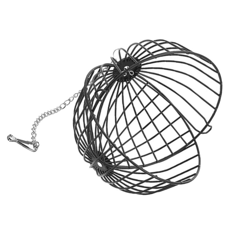 Hanging Hay Feeder Black Plastic Dispenser For Rabbits Hamsters And Small Animals - Image 2