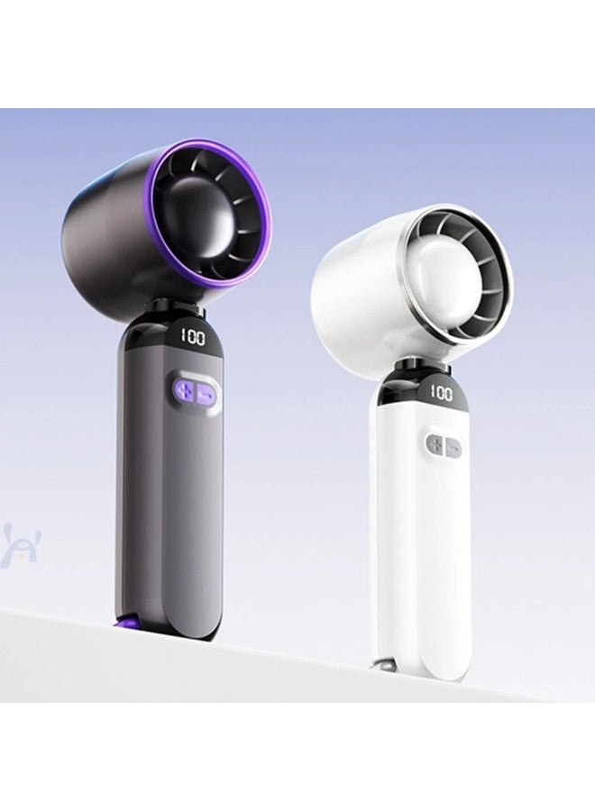 Adjustable Speed Handheld Fan – Portable Rechargeable Mini Fan with Multiple Speed Settings, Quiet Motor, and Long Battery Life – Ideal for Travel, Outdoor Sports, Office, Camping, and Hot Summer Days - Image 2