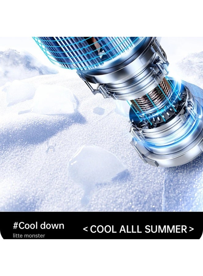 Adjustable Speed Handheld Fan – Portable Rechargeable Mini Fan with Multiple Speed Settings, Quiet Motor, and Long Battery Life – Ideal for Travel, Outdoor Sports, Office, Camping, and Hot Summer Days - Image 4