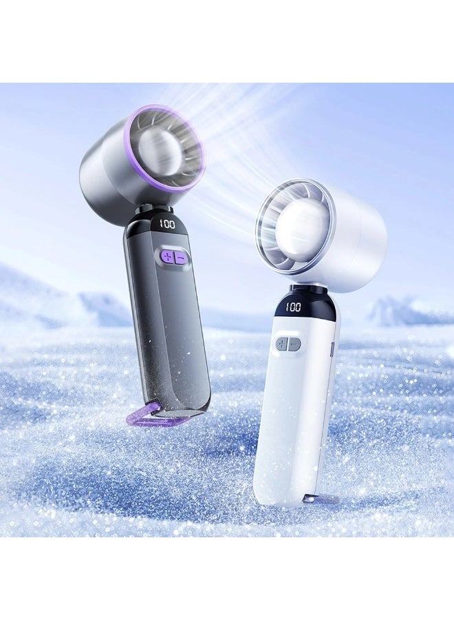 Adjustable Speed Handheld Fan – Portable Rechargeable Mini Fan with Multiple Speed Settings, Quiet Motor, and Long Battery Life – Ideal for Travel, Outdoor Sports, Office, Camping, and Hot Summer Days - Image 3