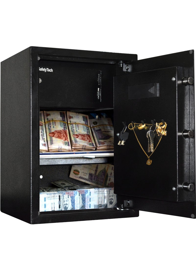 Safety Tech GN50 BLT Digital Safe with Alarm, Two-Factor Authentication and 2 Computer Locks - by Safety Tech - Image 2