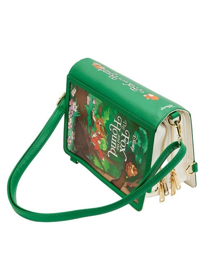 Loungefly Disney Classic Books Fox And The Hound Convertible Crossbody Bag - Image 3
