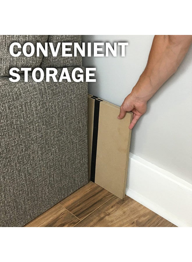 DMI DMI Foldable Box Spring, Bunkie Board, Bed Support Slats for Support to Streamline and Minimize the Bed, No Assembly Needed, Twin Size, 60 x 30  - Image 3