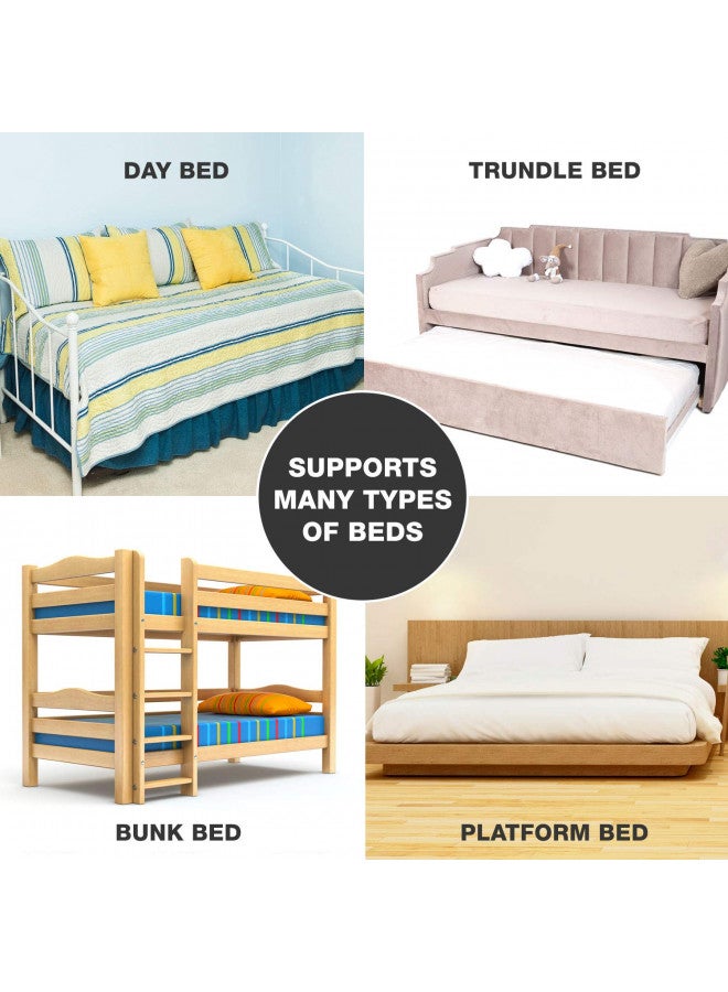 DMI DMI Foldable Box Spring, Bunkie Board, Bed Support Slats for Support to Streamline and Minimize the Bed, No Assembly Needed, Twin Size, 60 x 30  - Image 5