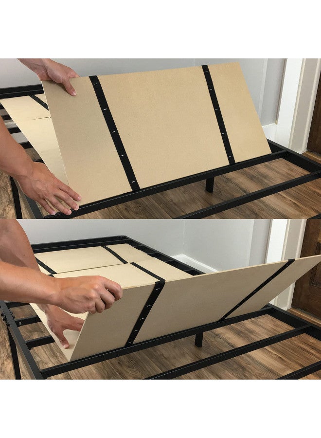 DMI DMI Foldable Box Spring, Bunkie Board, Bed Support Slats for Support to Streamline and Minimize the Bed, No Assembly Needed, Twin Size, 60 x 30  - Image 2