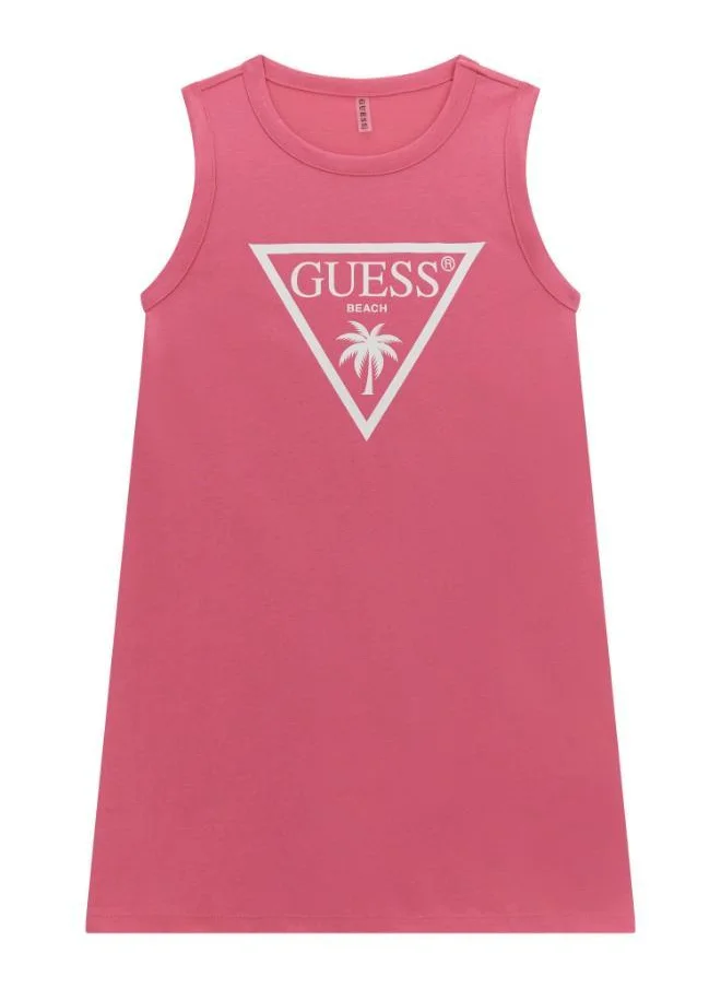 GUESS Kids Slogan Dress