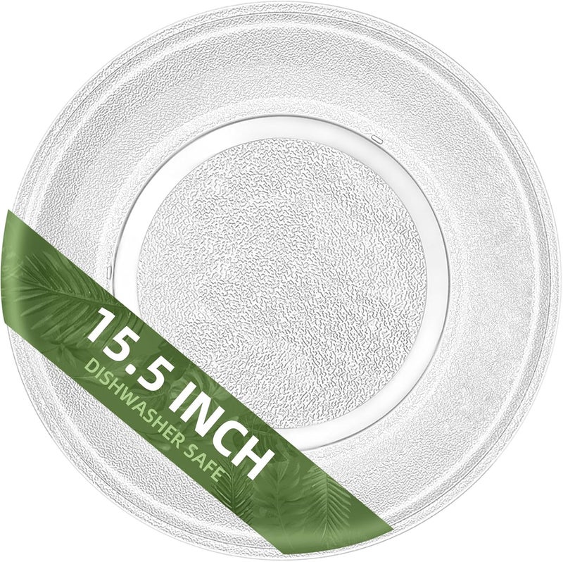 Gemroom 15.5" Microwave Plate For GE Microwave Glass Plate Replacement WB49X690 WB49X10031 Compatible With 15 1/2 inch Samsung Mcirowave Plate DE74-20019A - Image 1