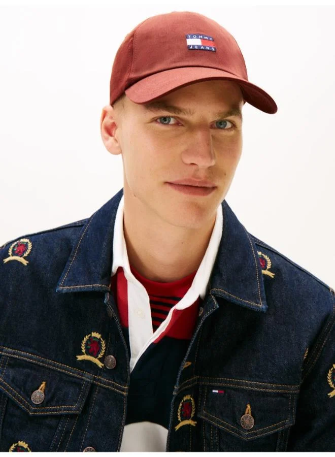 TOMMY JEANS Heritage Logo Twill Baseball Cap