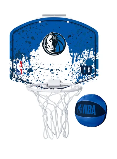 Wilson NBA Team Mini Hoop - Dallas Mavericks - Size Mini - Blue