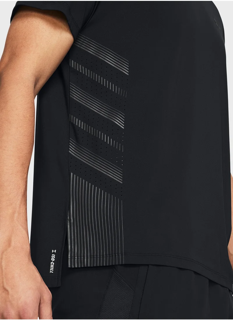 UNDER ARMOUR Launch Elite Iso-chill T-shirt