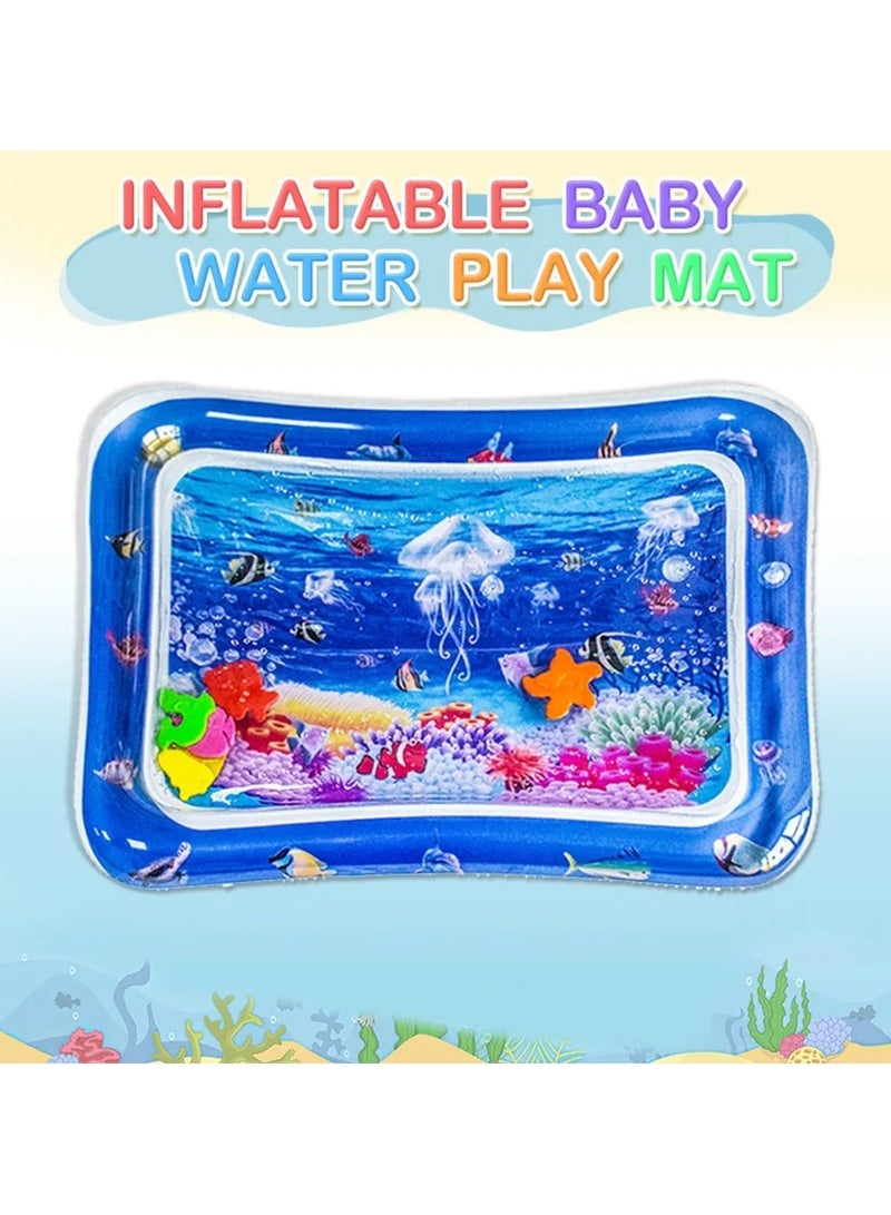 Inflatable Tummy Time Mat Premium Baby Water Play Mat - Image 2