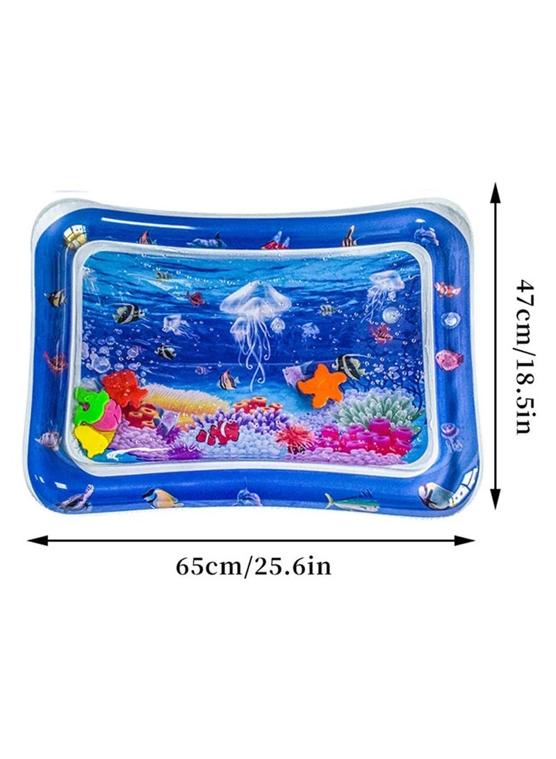 Inflatable Tummy Time Mat Premium Baby Water Play Mat - Image 4