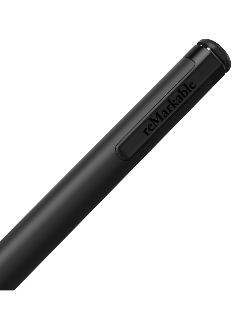 reMarkable Marker Plus for reMarkable 2 with Eraser | 9 Felt Replacement Tips | Tilt Sensitivity and 4096 Levels of Pressure Sensitivity |
