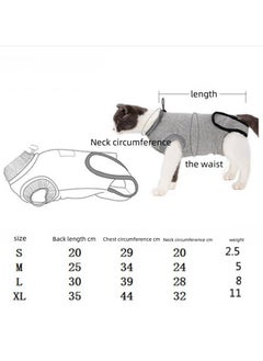 EBMINI New Cat Anti Licking Weaning Clothing  - Image 2