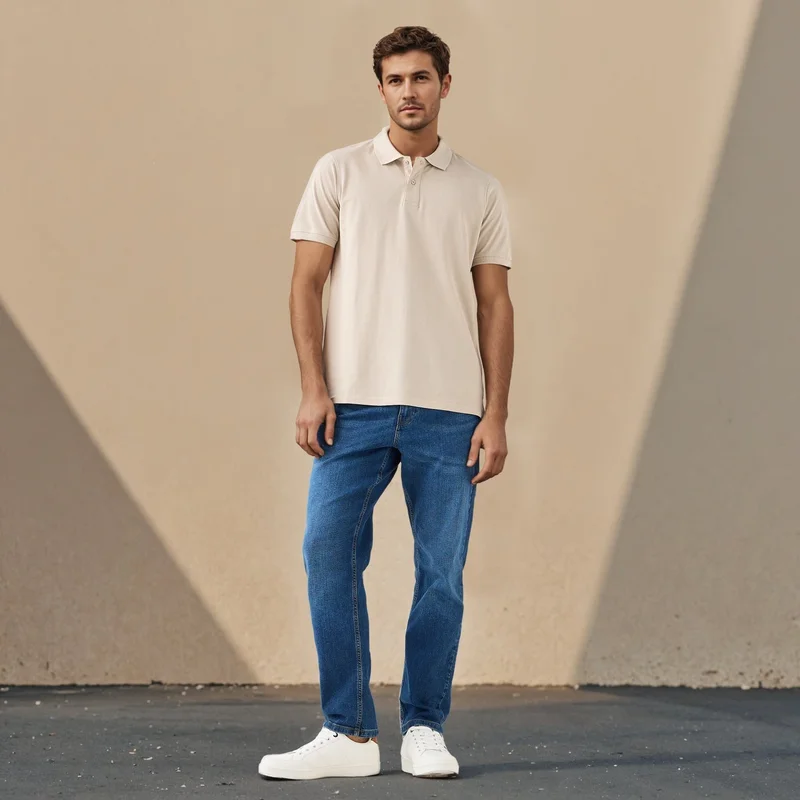 سبلاش فيڤ Polo T-shirt with Short Sleeves