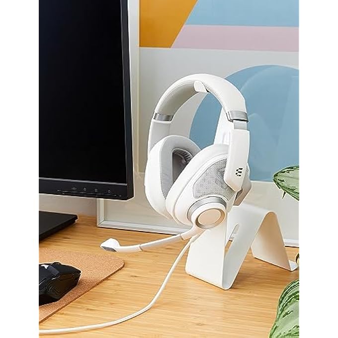 EPOS H6 PRO WHITE - OPEN ACOUSTIC GAMING HEADSET WITH MIC LIGHTWEIGHT HEADBAND COMFORTABLE & DURABLE DESIGN, XBOX HEADSET, PS4 PS5 ACCESSORIES WIRELESS (WHITE), WIRED - Image 2