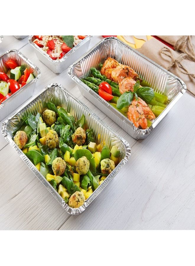 إس إن إتش باكينج عبوات المنيوم مستطيلة 3650 مل مع اغطية لوحية 50 قطعة - Image 3