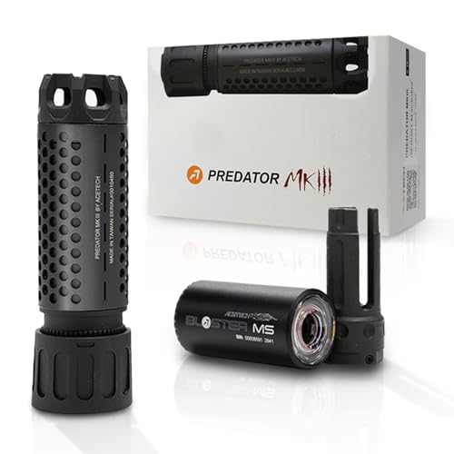 ACETECH Airsoft Riffle Tracer Unit Predator MKIII Glow in The Dark BB LED Lighting Effect (Flare/Flash Module, Black) - Image 1