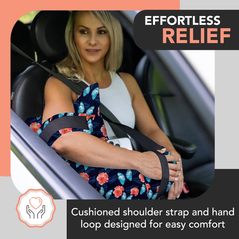 W&F HOME Shoulder Pillow for Pain Relief, Shoulder Surgery Pillow for Sleeping, Rotator Cuff Pillows, Rotator Cuff Surgery Must Haves, Post Shoulders Surgery Must Haves, Shoulders Support, Arm Support Pillows - Image 5