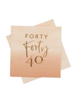 Hootyballoo Forty Paper Napkins 165x165mm 16/Pack 