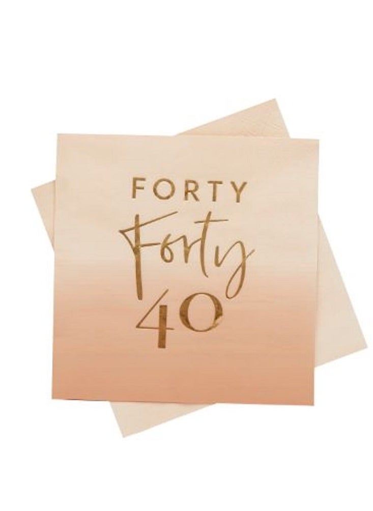 Hootyballoo Forty Paper Napkins 165x165mm 16/Pack 