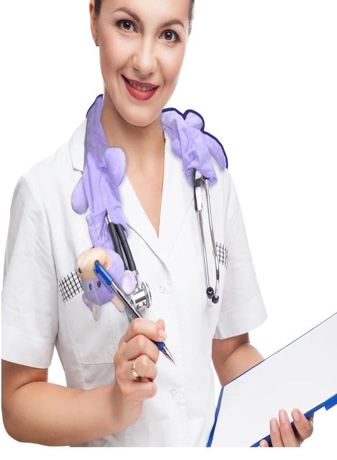 غطاء سماعة الطبيب على شكل بقرة من بيديا بالز للممرضات والأطباء - ناعم، قابل للغسل، بتصميم حيواني مرح لراحة الأطفال - مقاس عالمي لسماعات الطبيب القياسية، غطاء حيواني، خالٍ من اللاتكس وآمن للأطفال - Image 3