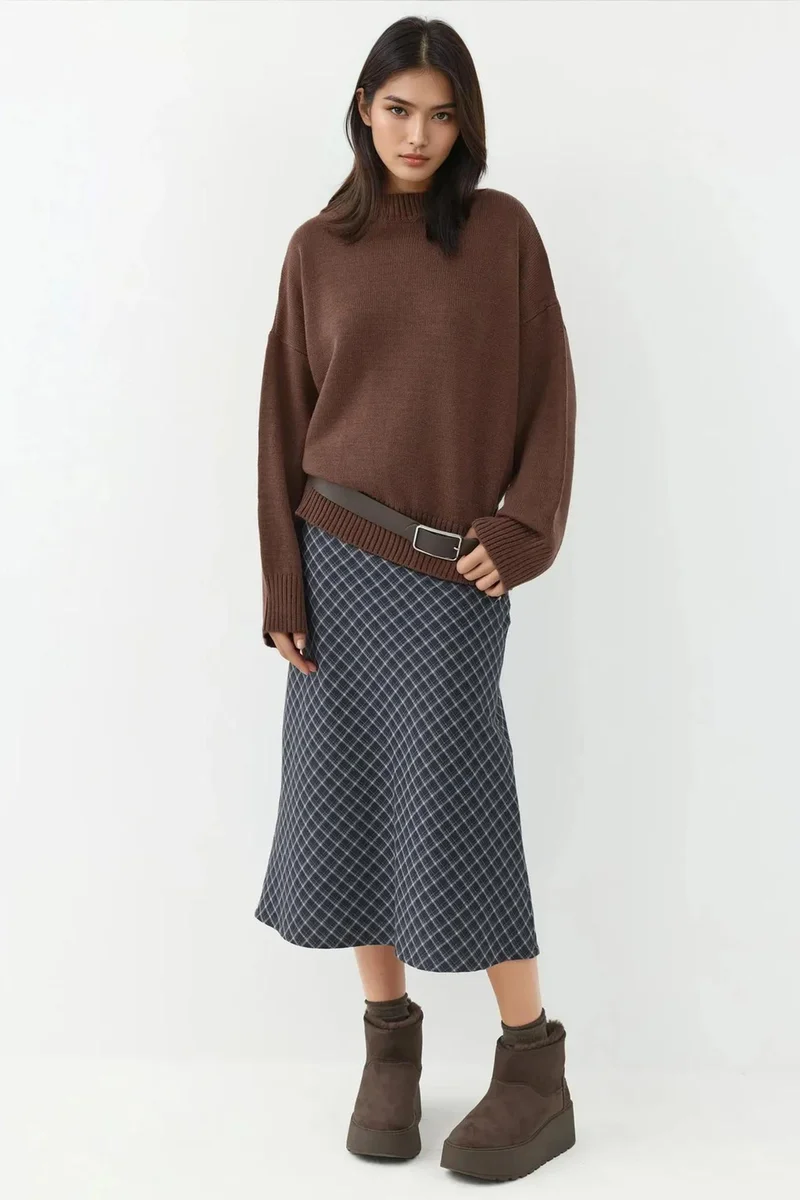 Crew Neck Cozy Sweater
