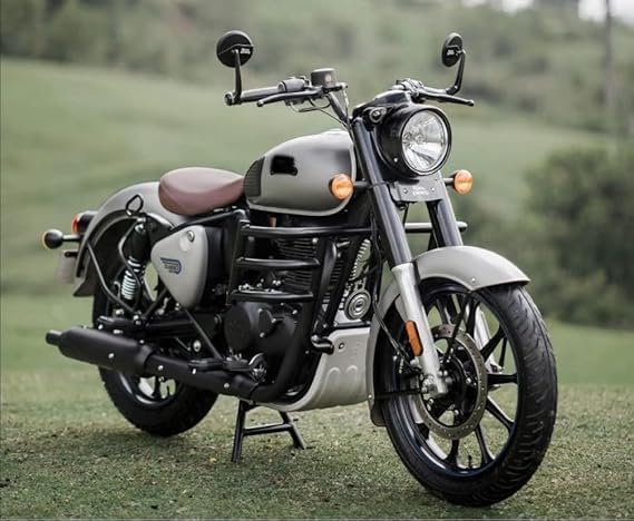 Asryd مرايا جانبية مقعرة مستديرة من Asryd متوافقة مع RE Classic Reborn | Continental GT | Interceptor | Meteor | Hunter | Super Meteor وغيرها - Image 5