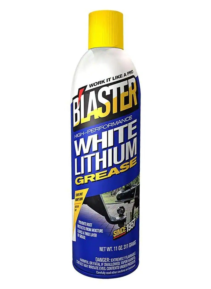 blaster - Blaster High-Performance White Lithium Grease Spray 11 oz - Image 1