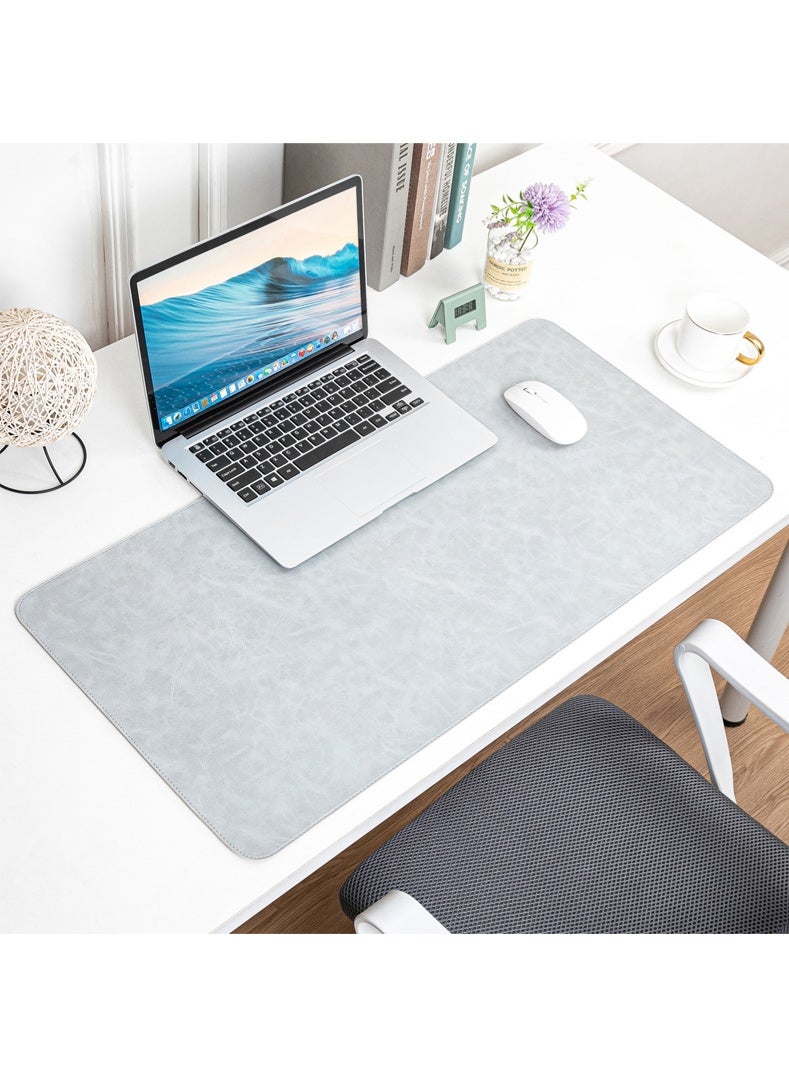 BiuTFon Computer Mouse Pad, Multifunctional Felt Desk Mat, Office Desk Mat 80cm X40cm Large Felt Mouse Pad, Extended Gaming Mouse Pad, Computer Desk Mat, Non-slip and Waterproof Office Desk Mat Protector - Image 1