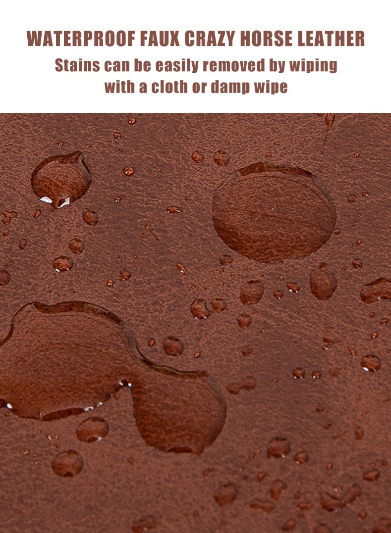 BiuTFon Computer Mouse Pad, Multifunctional Felt Desk Mat, Office Desk Mat 80cm X40cm Large Felt Mouse Pad, Extended Gaming Mouse Pad, Computer Desk Mat, Non-slip and Waterproof Office Desk Mat Protector - Image 5